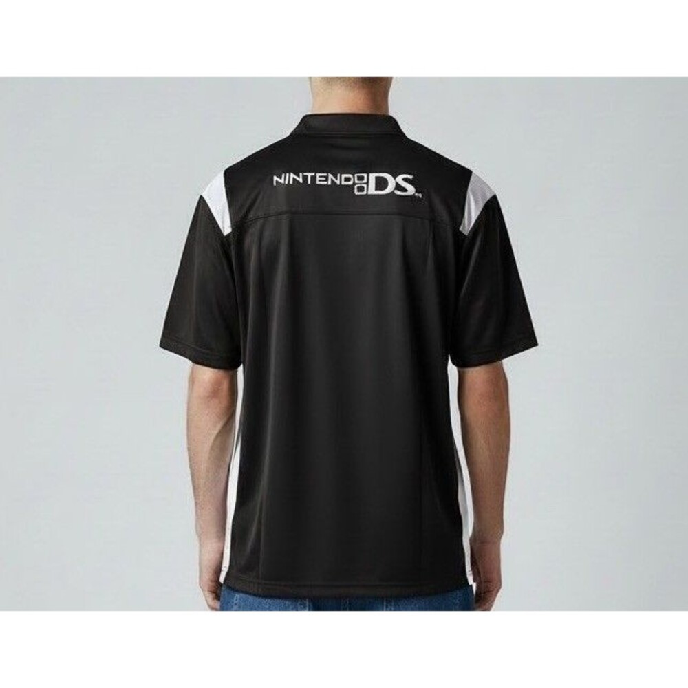 Vintage Nintendo DS Promo Polo Shirt Employee New Sz S